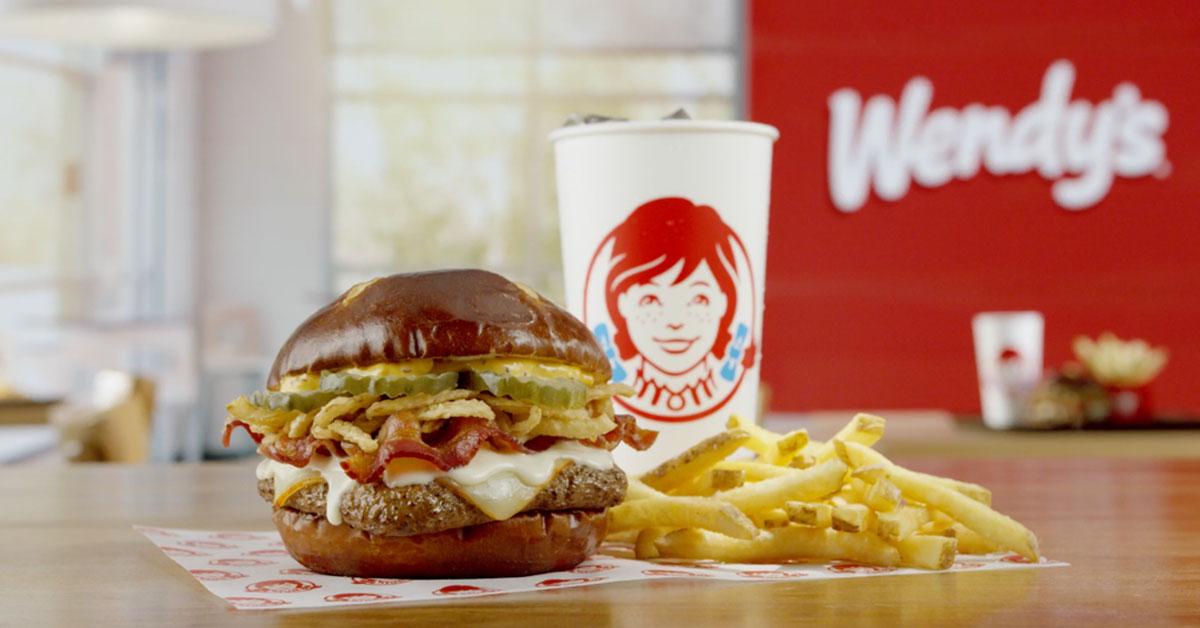 It’s Back! The Pretzel Bacon Pub Cheeseburger Has Returned Wendy's® Blog